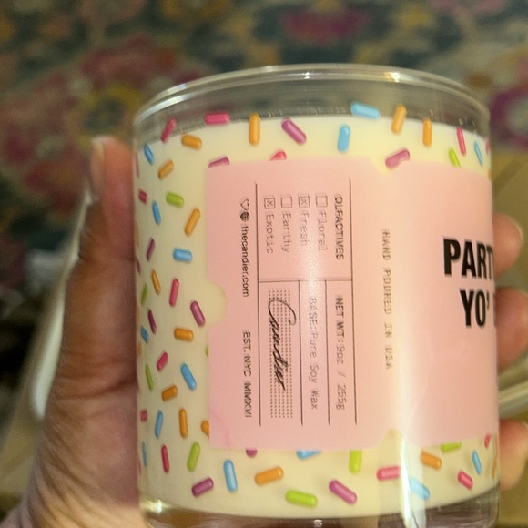 New Ryan Porter X FFF -Candier- Birthday Cake- 9 oz Soy Candle - Picture 6 of 7